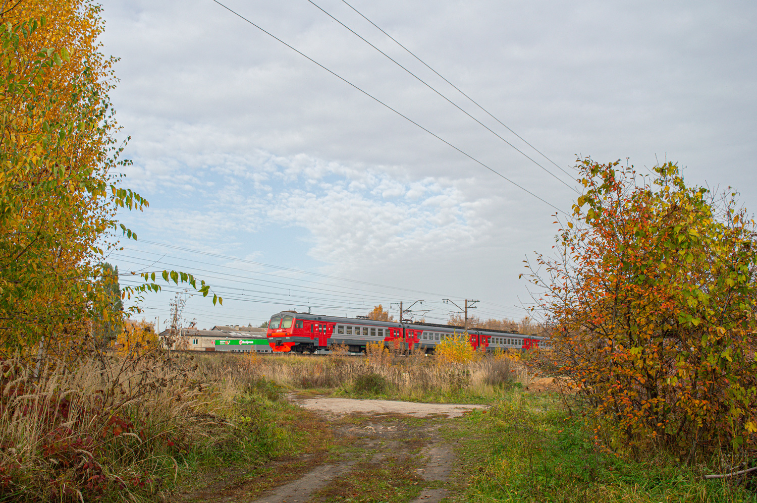 ЭД4М-0050; Фотозарисовки (Московская железная дорога)