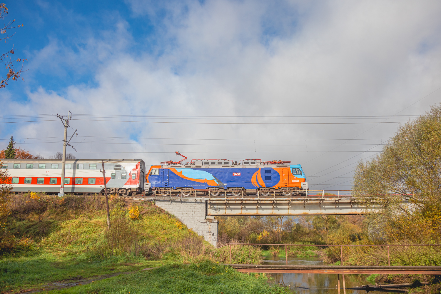 ЭП20-001; Фотозарисовки (Московская железная дорога)
