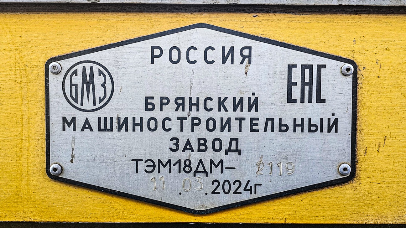 ТЭМ18ДМ-2119
