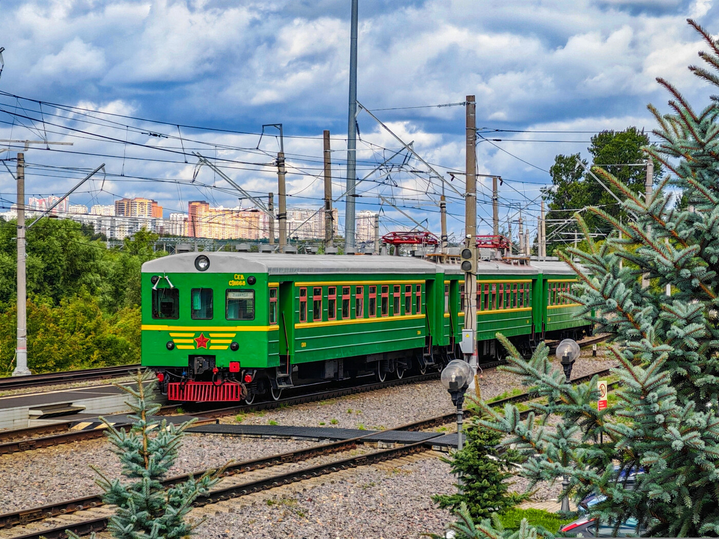 Ср3-1668; Фотозарисовки (Московская железная дорога)