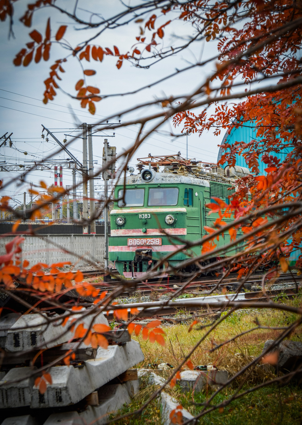 ВЛ60К-2518; Фотозарисовки (Куйбышевская железная дорога)