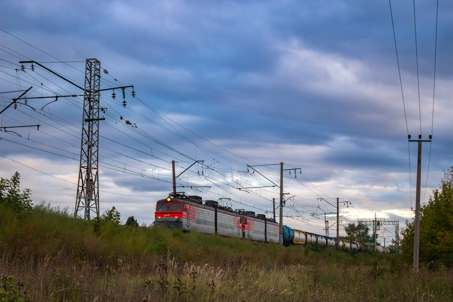 ВЛ10У-912; Фотозарисовки (Куйбышевская железная дорога)