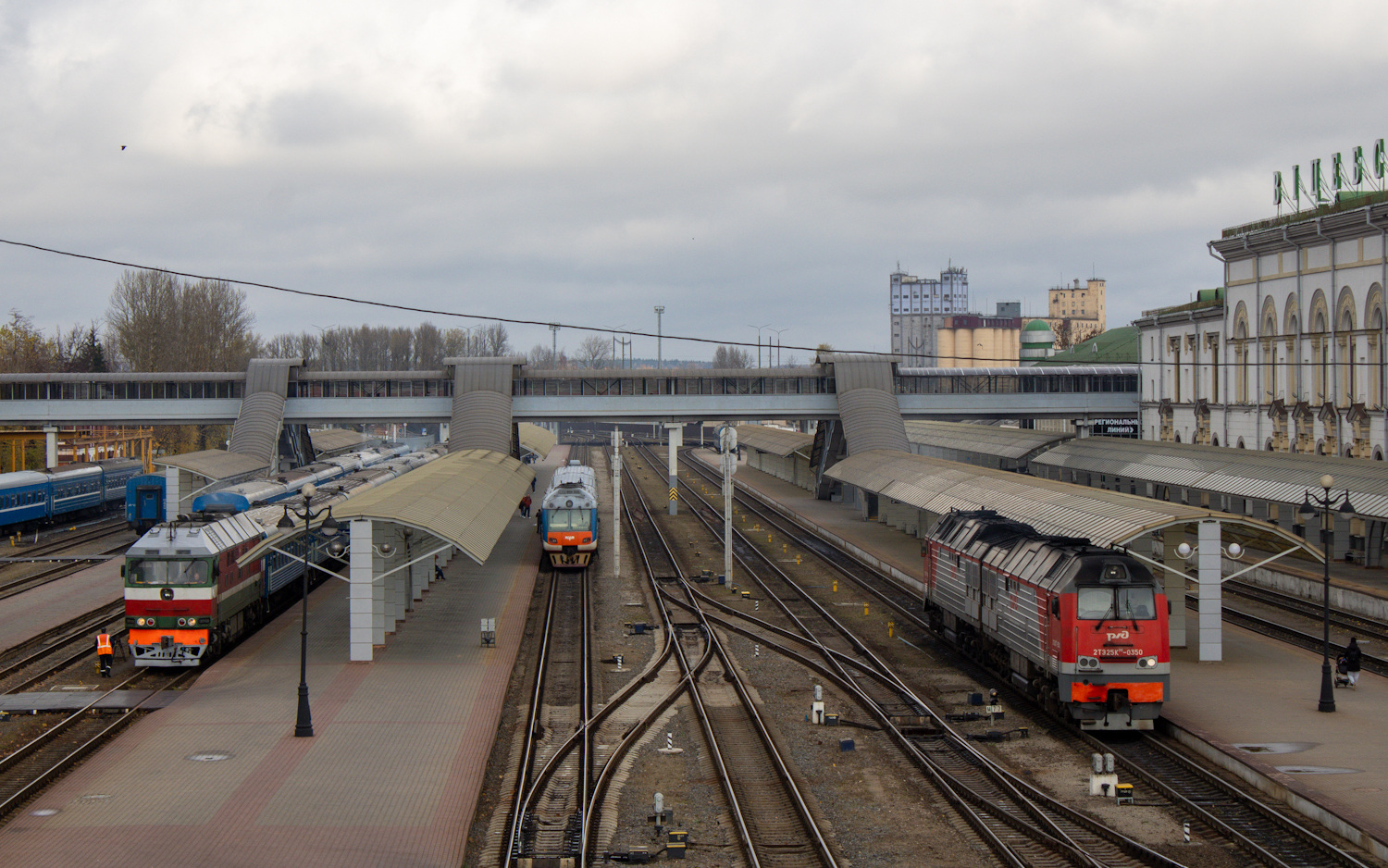 ТЭП70К-0326; ДР1Б-508; 2ТЭ25КМ-0350