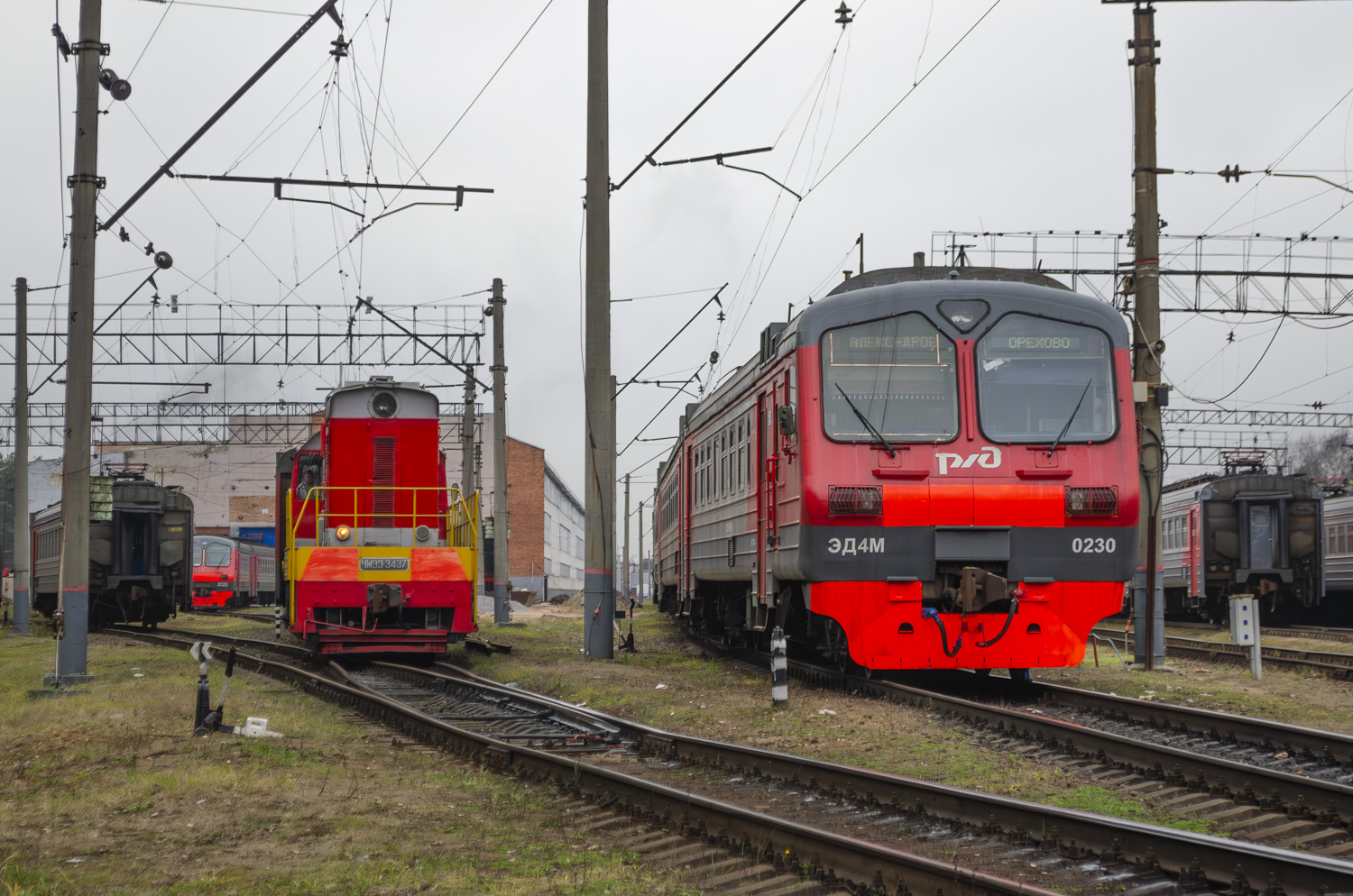 ЧМЭ3-3437; ЭД4М-0230