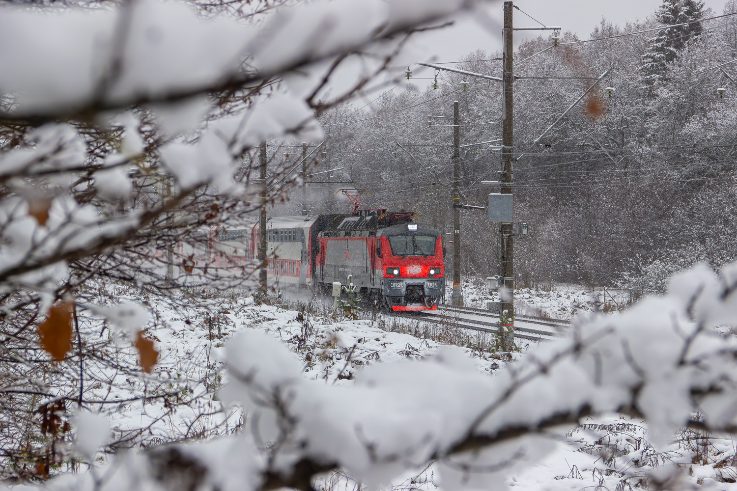 ЭП20-004; Фотозарисовки (Горьковская железная дорога)