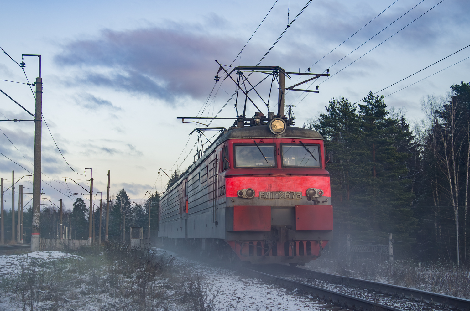 ВЛ11-267; Фотозарисовки (Октябрьская железная дорога)