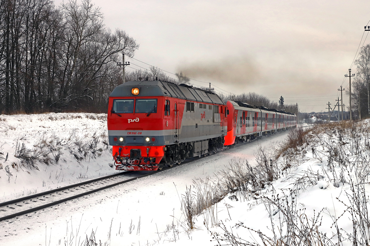ТЭП70БС-318