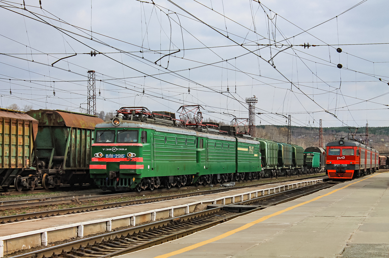 ВЛ11-291; ЭР2Т-7229