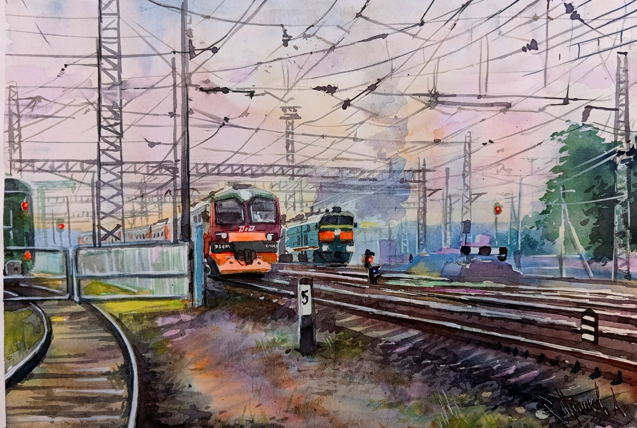 Железнодорожное творчество