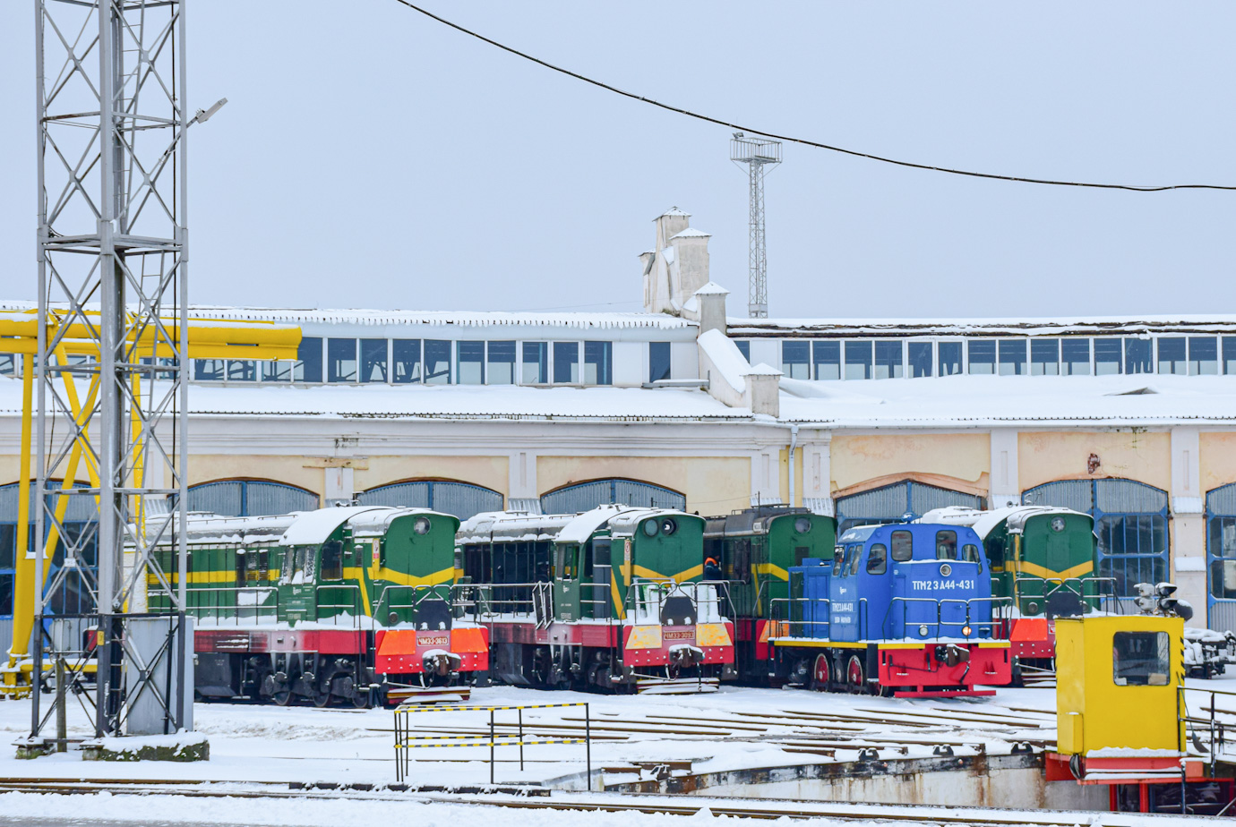 ЧМЭ3-3613; ЧМЭ3-3093; ТГМ23Д44-431