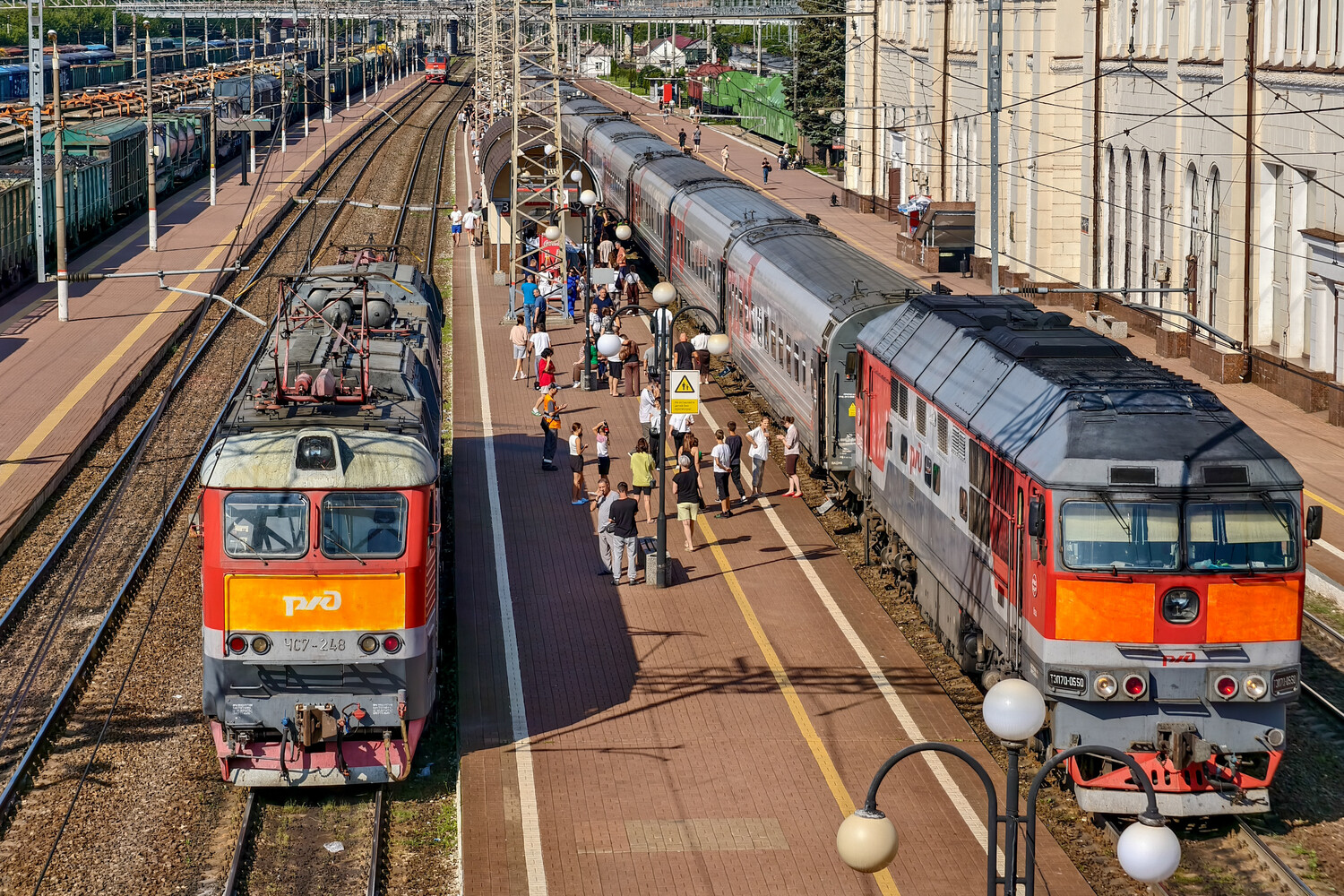 ЧС7-248; ТЭП70-0550
