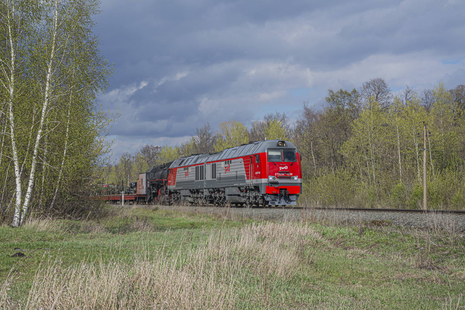 2ТЭ25КМ-0791