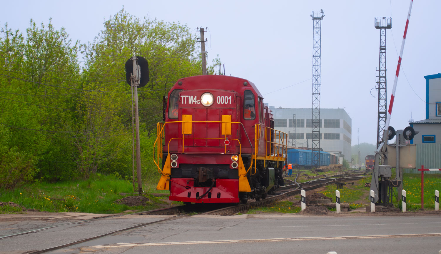ТГМ4Б-0001