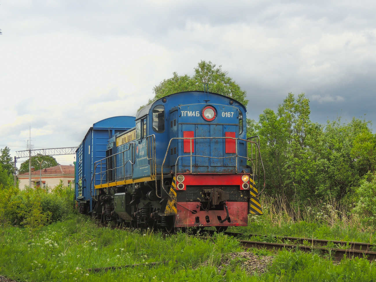 ТГМ4Б-0167