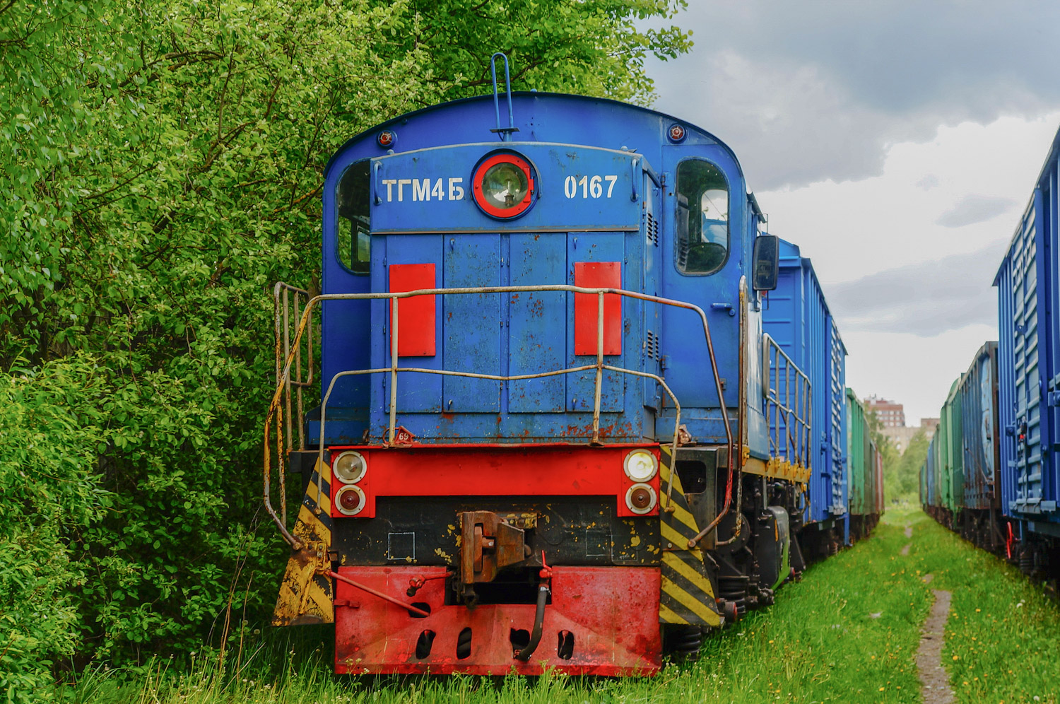ТГМ4Б-0167