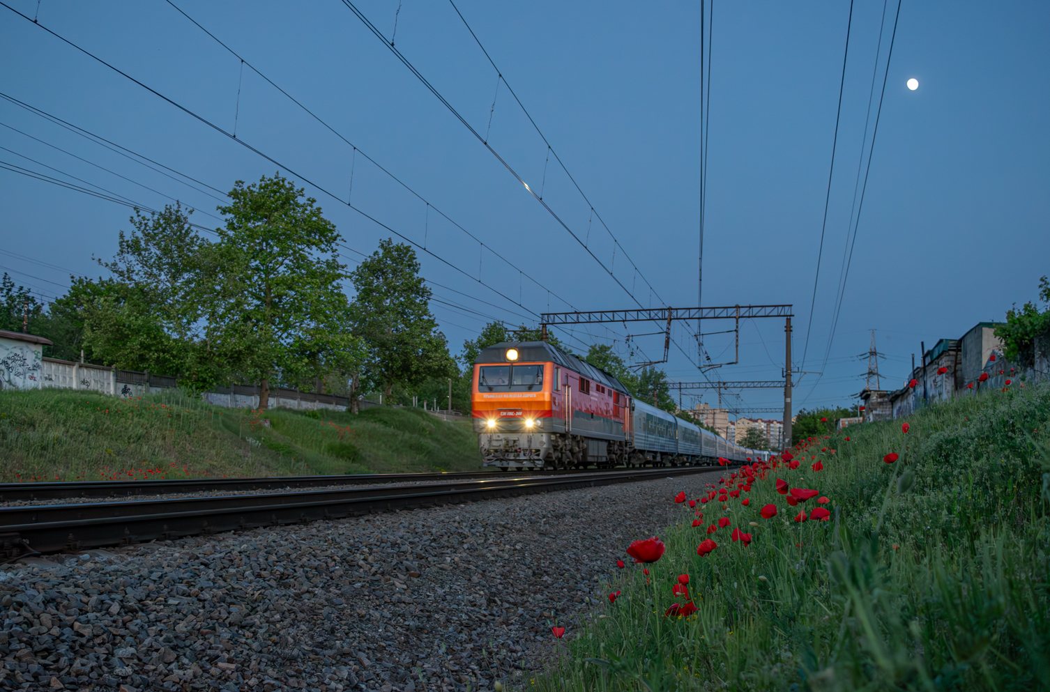 ТЭП70БС-344; Фотозарисовки (Крымская железная дорога)