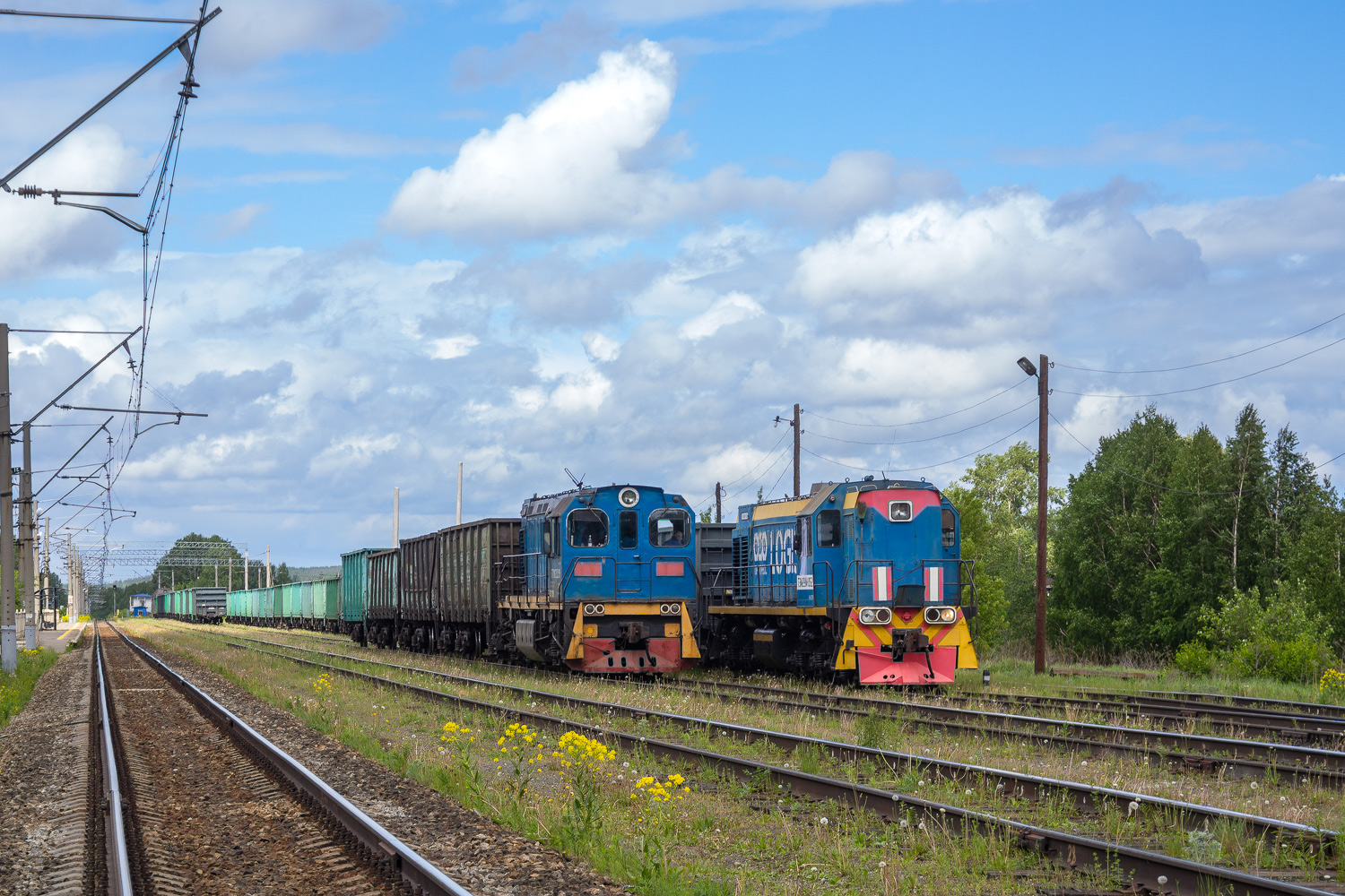 ТГМ6А-2299; ТЭМ2УМ-052