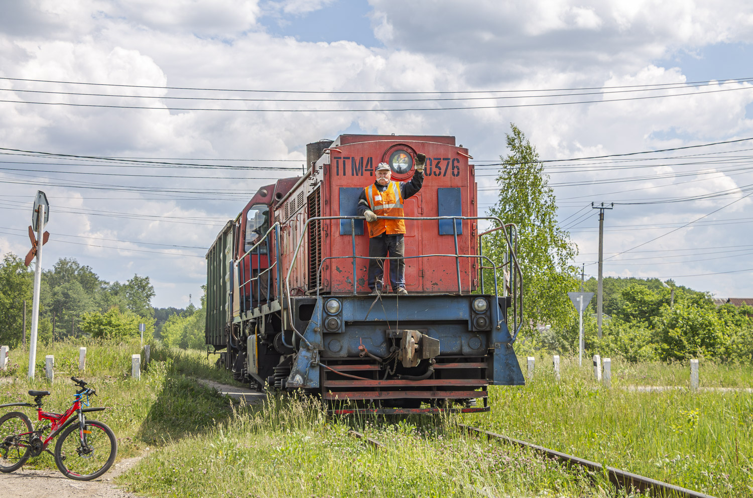 ТГМ4Б-0376