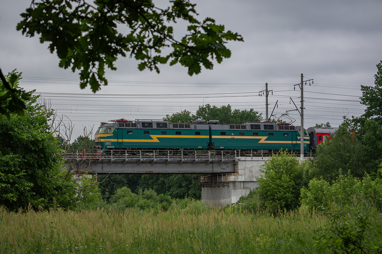 ЧС7-157; Фотозарисовки (Московская железная дорога)