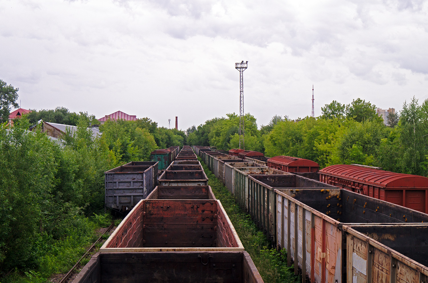 Грузовые вагоны (Московская железная дорога); Московская железная дорога &mdash; Станции
