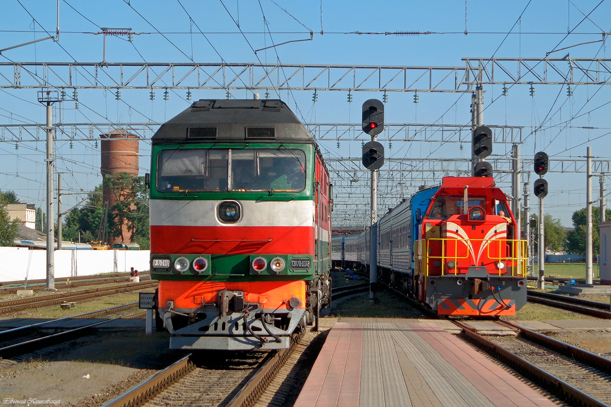ТЭП70-0372; ТМЭ3-019
