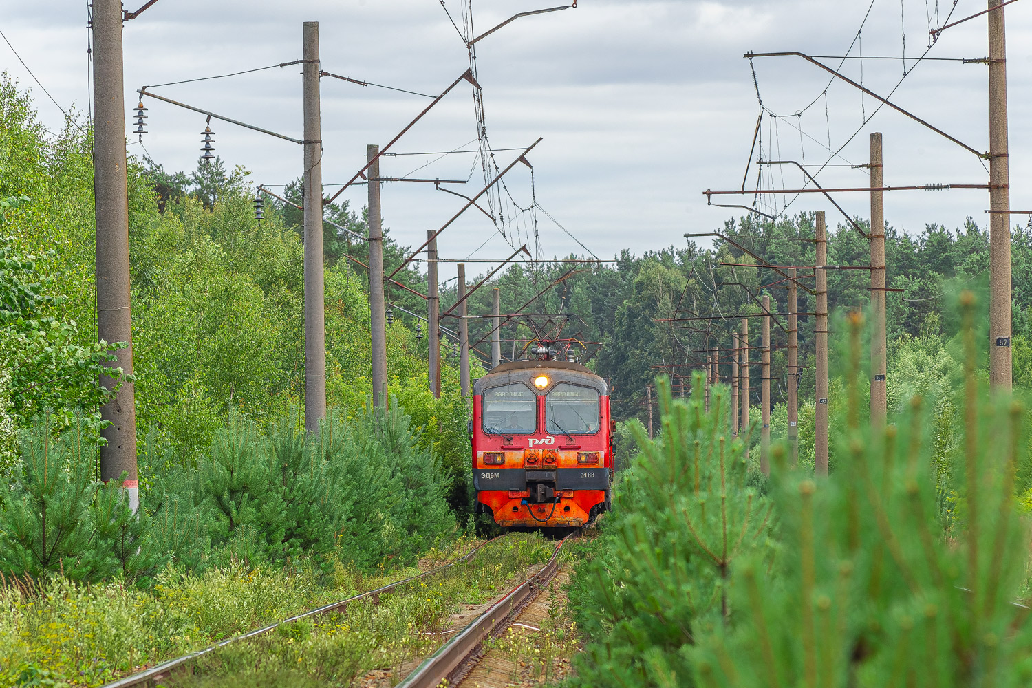 ЭД9М-0188; Фотозарисовки (Горьковская железная дорога)