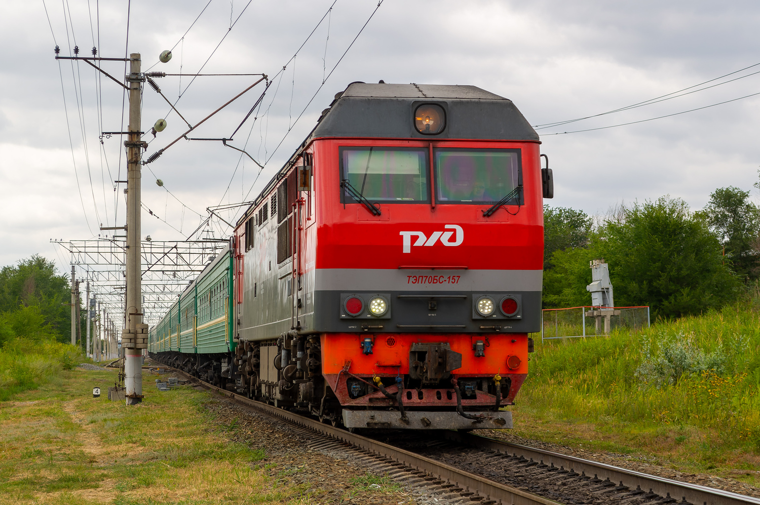 ТЭП70БС-157