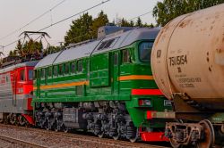 ДМ62-1746 (Октябрьская железная дорога); ВЛ11.8-776Б (Северная железная дорога)
