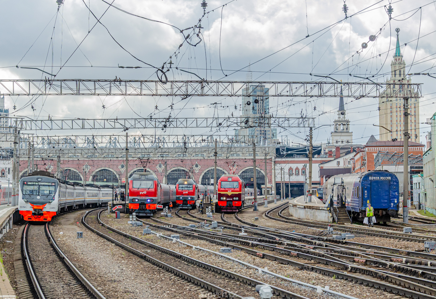ЭД4М-0451; ЭП2К-321; ЭП2К-278; ЭП2К-167