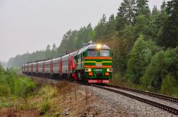ДМ62-1845 (Октябрьская железная дорога); ЭД4МК-0020 (Октябрьская железная дорога)