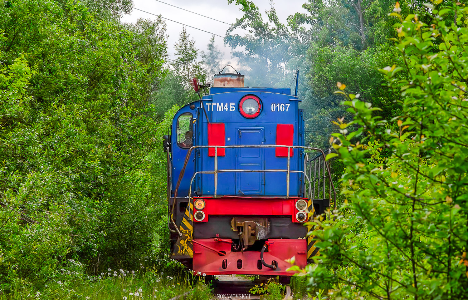 ТГМ4Б-0167