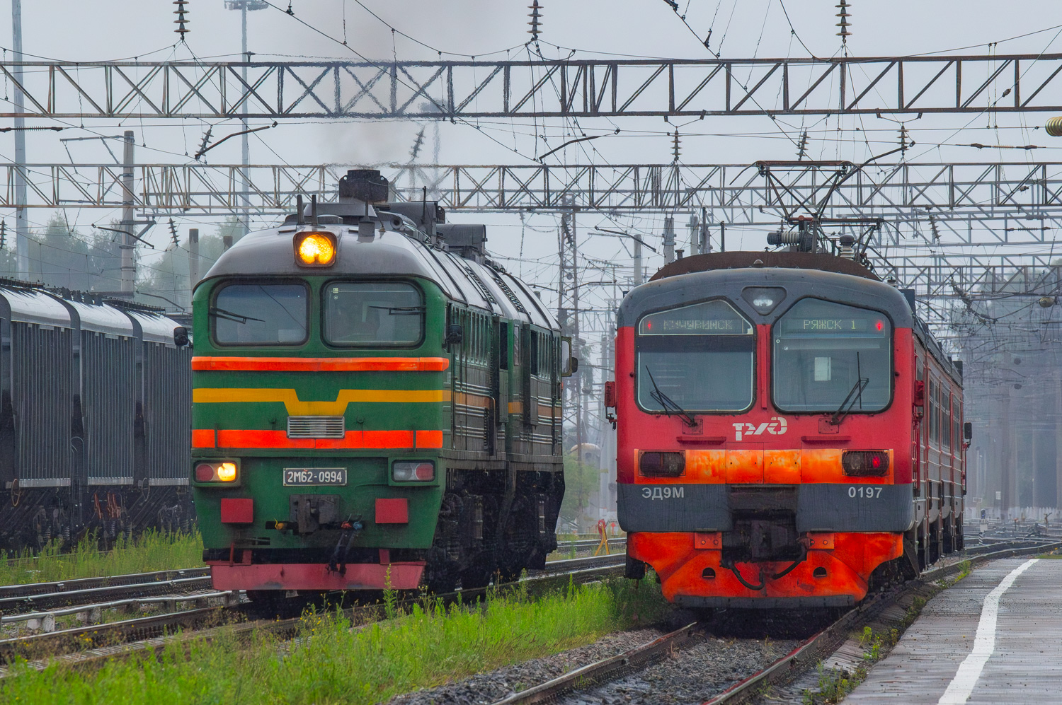 2М62-0994; ЭД9М-0197