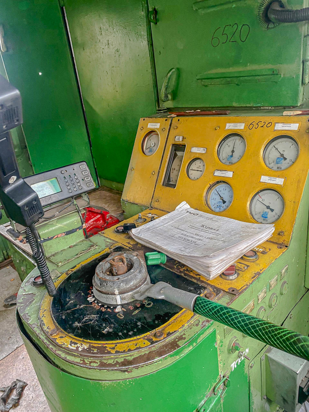 ЧМЭ3Т-6520; Техника изнутри (Московская железная дорога)