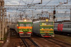 ВЛ15-019 (Октябрьская железная дорога); ЭТ2М-091 (Октябрьская железная дорога); ЭД4М-0294 (Октябрьская железная дорога)
