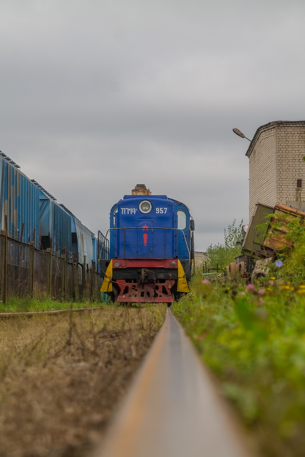ТГМ4А-957; Фотозарисовки (Октябрьская железная дорога)