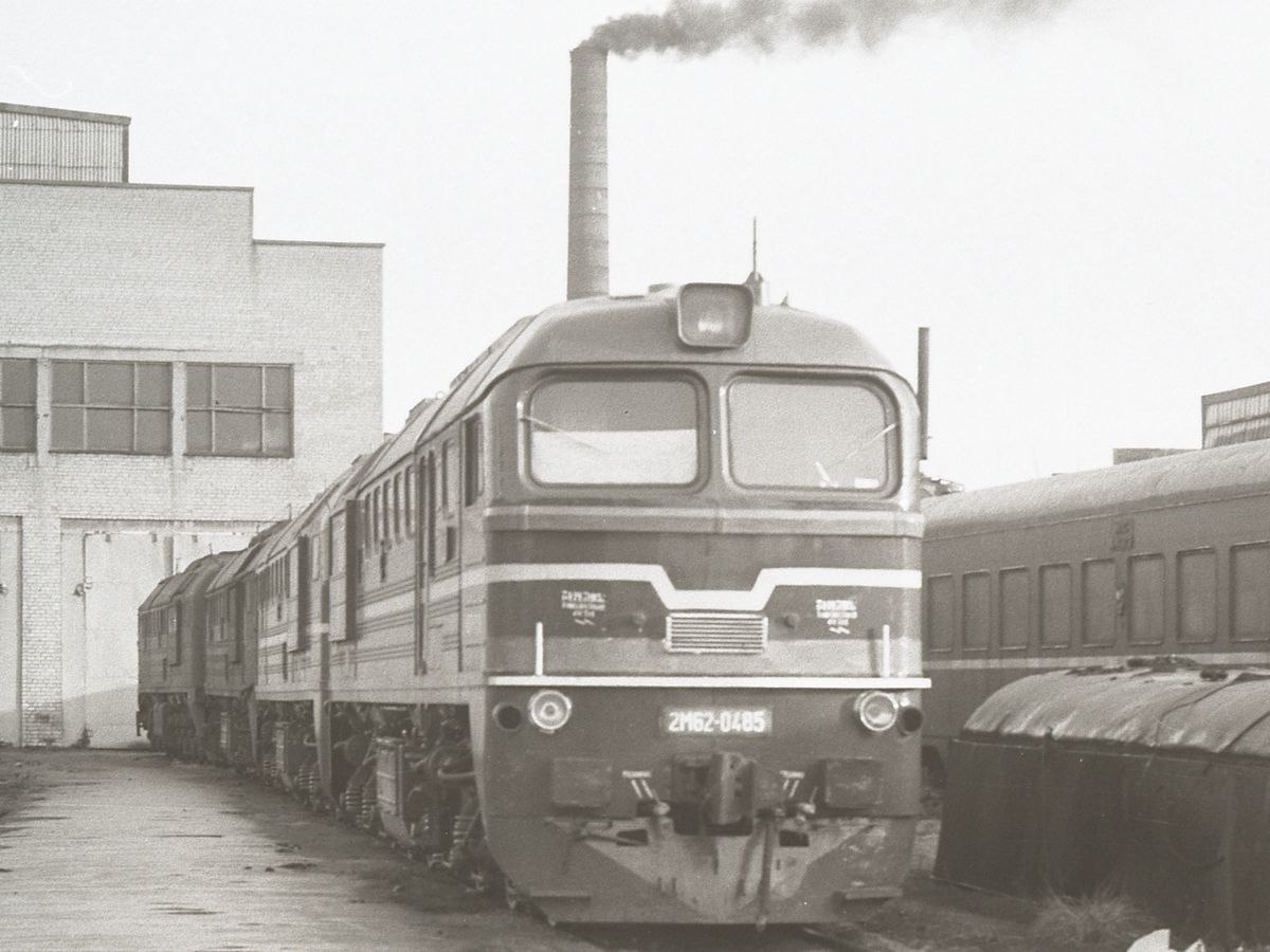 2М62-0485; Исторические фотографии (Калининградская железная дорога)