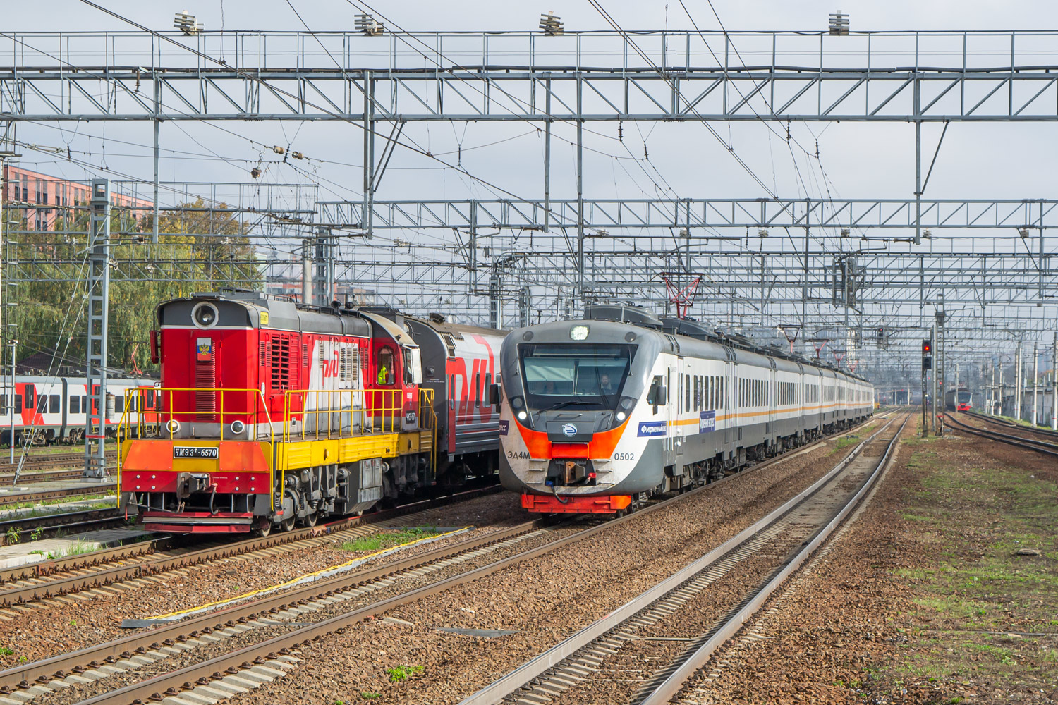 ЧМЭ3Т-6570; ЭД4М-0502