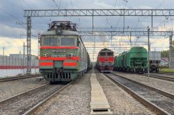 ВЛ11М-319Б (Московская железная дорога); ВЛ11М-325 (Московская железная дорога); 2ТЭ116-1607 (Октябрьская железная дорога)