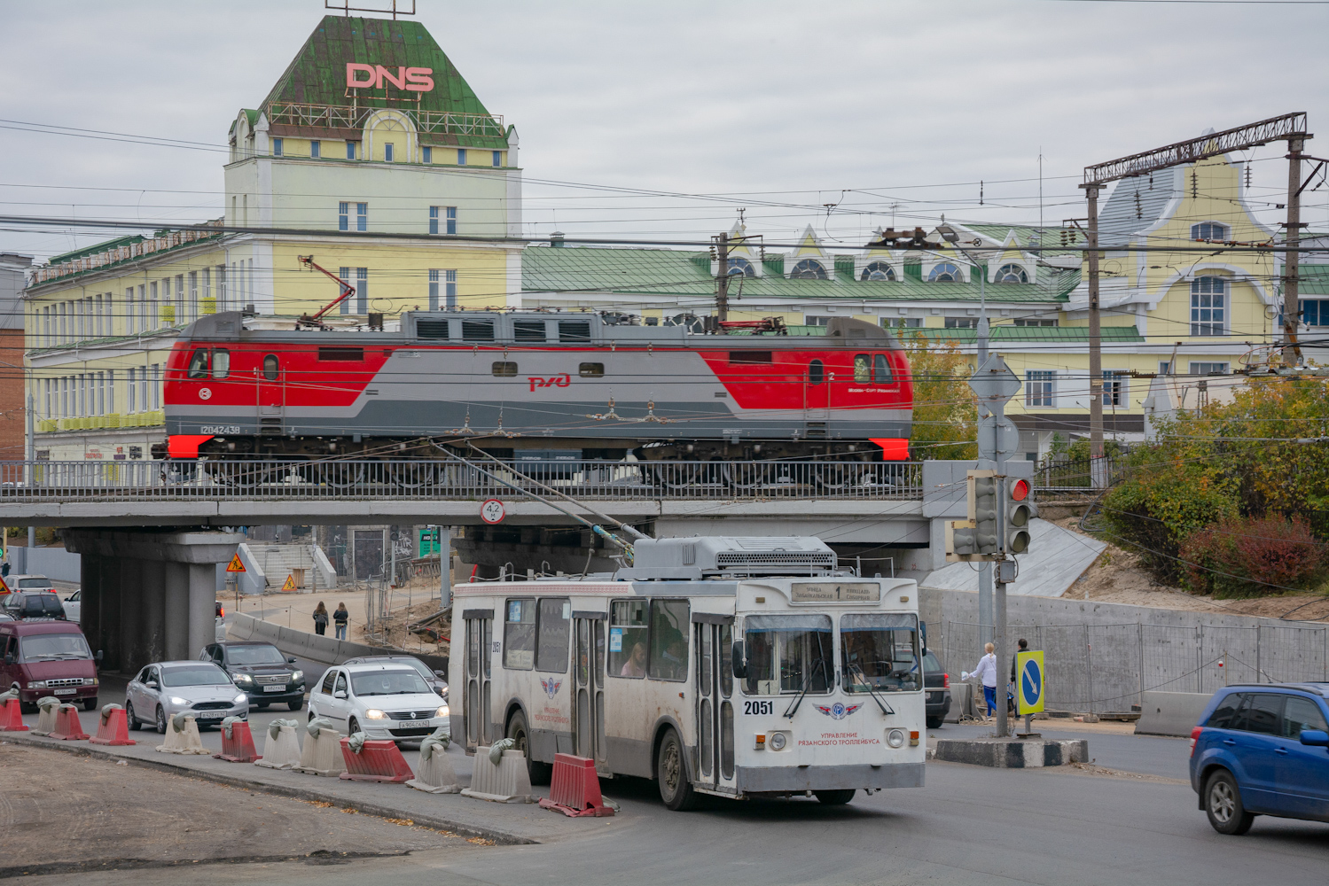 ЭП2К-251; Фотозарисовки (Московская железная дорога)